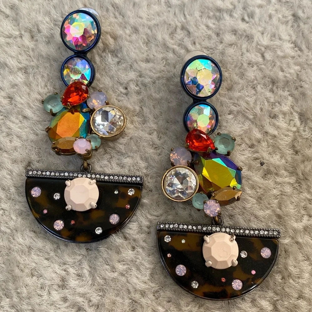 **SOLD** J.Crew brulee earrings - Picture 1 of 4